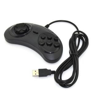 PC Mac Retro com fio 6 botões USB Classic Gamepad Game Controller Joypad não para Sega Genesis Mega Drive MD2 Navio rápido de alta qualidade