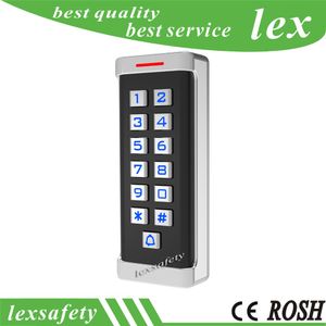 13.56mhz ic metal multi-function standalone access controller reader,Keypad RFID Access Control System Proximity Card Standalone+2keyfobs