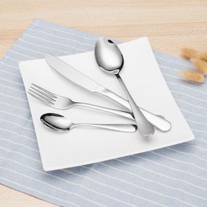 Cutlery Set Tableware Stainless Steel Knives Forks Spoons Dining Dinner Sets Western Food Restaurant