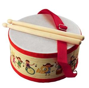 Drum Wood Miúdos Instrumento Musical Educacional Antes Para Crianças Bebê Brinquedos Beat Instrument Hand Drum Toys