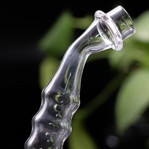Smoking Accessories Quartz Straw Long Travel Filter Tips Tester Nector Collector Clear Tube Glass Water Pipes hand Pipe Dab