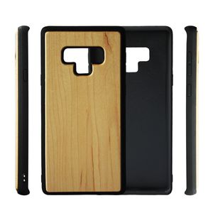 Novo produto genuíno caso de madeira para samsung galaxy note9 / note8 / s8plus de madeira de bambu tampa do telefone móvel s7 / s7egge alta qualidade de volta shell