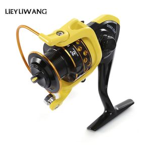 LIEYUWANG Full Metal Fishing Spinning Reel with Exchangeable Handle