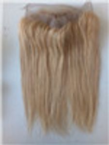Sufaya Brazilian Virgin Remy Hair 360 Lace Frontal Closure Queen Obehandlad Naturlig Straight Dark Blonde 27 # Hårförlängningar
