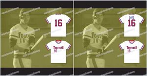 Men Crash 16 Tourists Baseball Jersey Bull Durham All Ed Jerseys High Quality Free Shipping