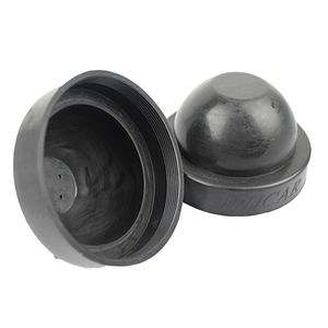 2PCS Car Head Lamp Retrofitting Soft Rubber Waterproof Dustproof Cap Cover For HID or LED Headlight Installation 90mm 80m 50mm