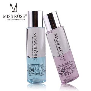 Marca Miss Rose Limpeza Beleza Removedor de Óleo 100 ml Rosto Profundo de Limpeza de Água Removedor de Maquiagem Rosto Pele DHL frete grátis