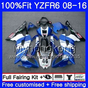 Einspritzung für Yamaha glänzend blau neue YZF600 YZFR6 08 09 10 11 12 YZF-600 234HM.7 YZF 600 R 6 YZF-R6 YZF R6 2008 2009 2010 2011 2012 Verkleidungen