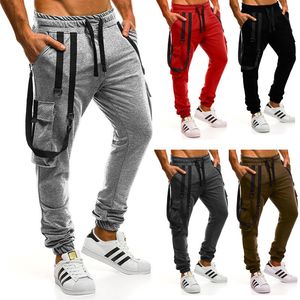 Luxury Designer Mens Joggers Sweatpants Casual Men Trousers Overalls Military Tactics Pants Elastic Waist Cargo Jogger Pants J181199