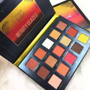 BEAUTY GLAZED Lidschatten-Palette Make-up Langlebiger Lidschatten Natürlicher Mattschimmer Leicht zu tragende Make-up-Palette 15 Farben