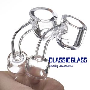 DHL 4mm quartzo banger smokeeless unha 10mm 14mm 18mm fêmea masculina para tubos de água de bongo de vidro
