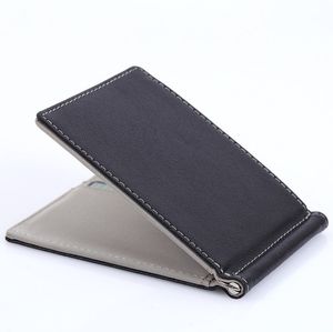 The New Unisex Slim RFID Blocking Leather Wallet Compact Bifold Front Pocket Wallet With Money Clip