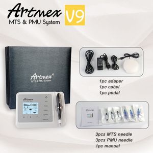 Artmex V9 Microblading Digital PMU MTS Makeup Makeup Tatuaż Mikro Micro Blading Pen Włosy Eyeliner Lips Mikropigmentacja