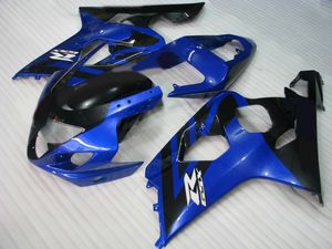 7Gifts Caring Kit dla Suzuki GSXR600 GSXR750 04 05 K4 Aftermarket GSX-R600 / 750 2004 2005 Blue Black Fairings Set Me11