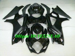 Oi-Qualidade Motocicleta kit de Carenagem para SUZUKI GSXR1000 K7 07 08 GSXR 1000 2007 2008 ABS Gloss fosco preto Carenagens + Presentes SX21