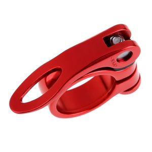 Aluminum Alloy Quick 31.8mm MTB Bike Cycling Saddle Seat Post Clamp Quick Release QR Style New Bicycle Parts