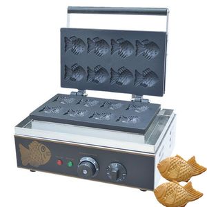 Qihang أعلى تصميم الصناعية الكورية مصغرة Taiyaki صانع Taiyaki التجارية آلات الفولاذ المقاوم للصدأ الكهربائية Taiyaki صانع