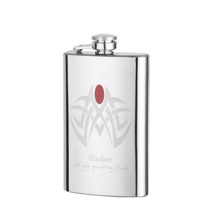 Wholesale mirror wines for sale - Group buy NEW styles Creative Mirror Drawing Stainless Steel Flagon Liquor Whisky Alcohol Vodka Flask Portable Outdoor Wine Pot Hot sales