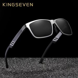 KINGSEVEN nuovissimo occhiali da sole polarizzati uomini unisex telaio in metallo per bicchieri da guida donne retrò occhiali da sole gafas