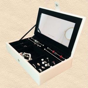 Scatole per gioielli in legno in pelle PU adatte per ciondoli europei Pandora Perline Pendenti Braccialetti e collane Confezione regalo per esposizione di gioielli