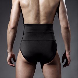 Plus Size Men's Underwear Briefs Barriga Tucker Tucker Controle De Fundo Alto Cintura Abdômen Shaping Calcinha Body Shaper para Man M07b