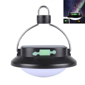 Luci da campeggio solari Luci per tende da esterno portatili ultra luminose adatte per la ricarica USB in modalità 12LED 3 di emergenza in caso di interruzione