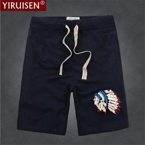 New Fashion Casual Mäns Shorts med Insidan Pocket Sommar Fritid Mäns Trunks Comfort Homewear Fitness Workout Shorts Men