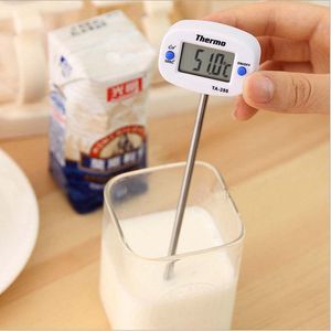 Food thermometer kitchen food oil thermometer milk probe type electronic thermometer