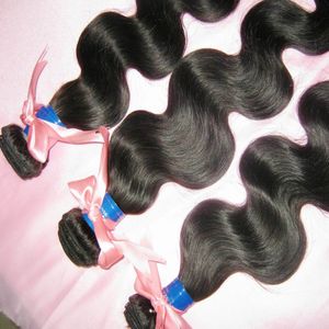 Novos Produtos Naturais Produtos Não Transformados Virgem Brasileira Body Wave Hairs 300g / Lot Dyeable