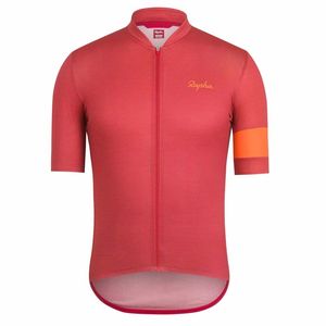 Rapha 팀 여름 Maillot Mens 짧은 소매 사이클링 저지 도로 레이싱 의류 통기성 프로 MTB 자전거 셔츠 야외 자전거 탑 S21033149