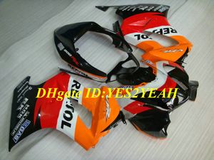 Zestaw do obróbki motocyklowej dla Honda VFR800RR 98 99 00 01 VFR 800 1998 2001 ABS Red Orange Black Fairings Set + Gifts HW04