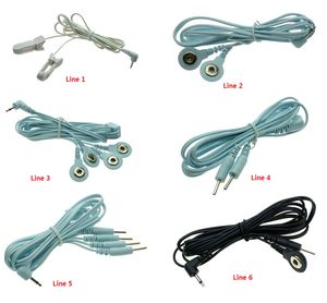 Electro Shock Wire Electical Stmulation Cable DIY Medicinska Sexleksaker Elektros Sexiga Tillbehör Fetish Toy