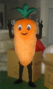 Morot maskot kostymer animerade tema grönsaker cospaly cartoon mascot karaktär halloween karneval part kostym