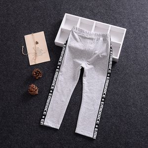 2018 Kinder Kleidung Kinder Hosen Frühling Herbst Baby Mädchen Reine Farbe Baumwolle Hosen Casual Kleinkind Kinder Sport Hosen Leggings Mädchen kleidung