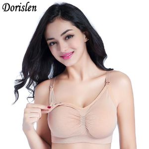 New Maternity Nursing Bra Seamless Push Up Front Open Breast Feeding Brassiere 7colors S-XL 50pcs/Lot