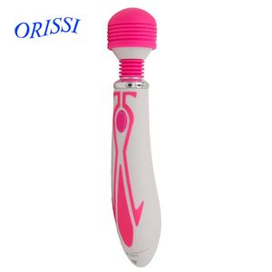 ORISSI Sex Toys Wand Vibradores AV Massageador 60 Velocidade Bala Clitóris Vibrador Massageador Corporal Produtos Do Sexo para As Mulheres D18111501