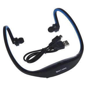Freeshipping 1pc USB Sport Running MP3 Music Player Headset Headphone Earphone TF Slot Newest