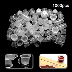 Wholesale ink cap sizes for sale - Group buy 1000pcs Large Size Tattoo Ink Cups Caps Supply Professional Permanent Tattooing Accessory For Tattoo Machine Plastic Profession Colors Cup