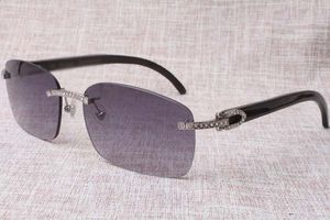 high quality manufacturers produce frameless sunglasses, 8200759 unique diamond designer, glasses, black horn rectangular lens glasses