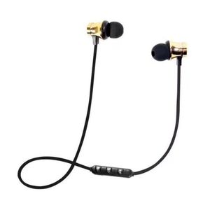 Flat Paket Mıknatıs Spor Kulaklıklarında Tüm Akıllı Telefonlar İçin Manyetik Kulaklık Bas Kulaklık Kablosuz 4JZP9 ile Kablosuz Stereo Kulaklıklar