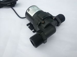 Freeshipping Solar DC 12V 24V varmt vattencirkulation Pump Borstlös Motorpump upp till 1000L/h nedsänkbara pumpar Booster Pump