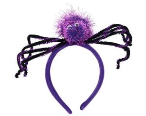 Horror Halloween 3D Spinne Haarband Teufel Stirnband Mädchen Erwachsene Dress Up Requisiten Party Haar Zubehör Dekoration Gefälligkeiten Kostüm Cosplay Requisiten