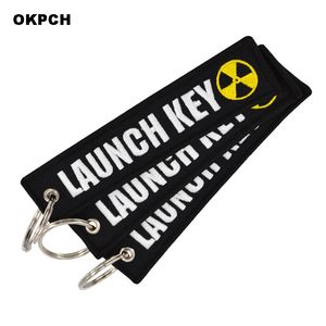 Launch Key Chain Bijoux Брелок для Мотоциклов и Автомобилей Скутеры Tag Вышивка Key Fobs