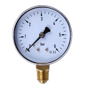 4 Manômetro venda por atacado-Manômetro de de polegada Bar compressor comprimido manômetro de pressão do ar para a medição do gás do óleo da água do ar