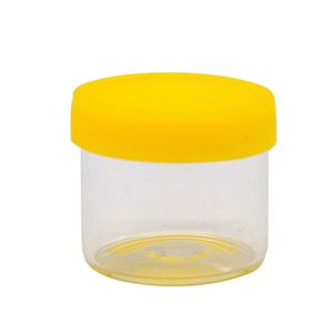 HORNET 8 ml antihaftbeschichtetes Glas-Silikonglas, Wachsöl, Dab-Konzentrat, Behälter, Vorratsdosen, Öl, Creme, Dab, Silikonöldose