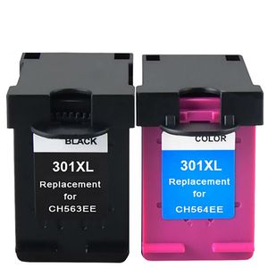 Bosumon 301xl 카트리지 교체 용 HP 301 XL 잉크 카트리지 용 CH563EE CH564EE for Deskjet 1000 1050 2000 2050 2510 3000 3054