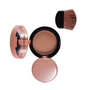 Rosto Blush Adorável Paleta de Maquiagem Blush Em Pó Bronzer Bochecha Vermelha Com Kits de Escova Por Marca de Música Flor