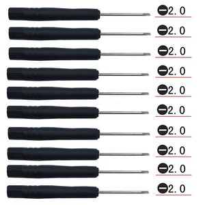 9000pcs 85mm Mini 2.0mm Flat Head Slotted Screwdriver for iPhone Smartphone Tablet Game Console Computer ect Repair