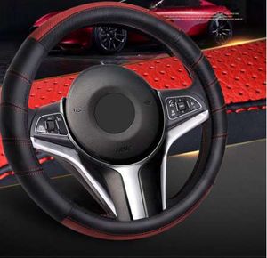 Universal Car Steering-Wheel Cover Car-Styling Sport Auto Ratt Skidtäta Durable Cover Anti-Slip Automotive