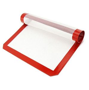 Wholesale stick sheets for sale - Group buy Silicone Baking Mats Sheet BBQ Grill Baking Non Stick Cookie Mats Reusable Pad Sheet Kitchen Bake Accessories LX3460